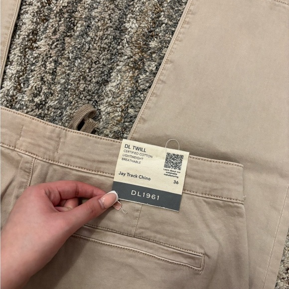 DL1961 Jay Track Chino Pants Sz 36 NWT | DL1961 Men Chino Pants In Brit NEW - - Picture 6 of 13